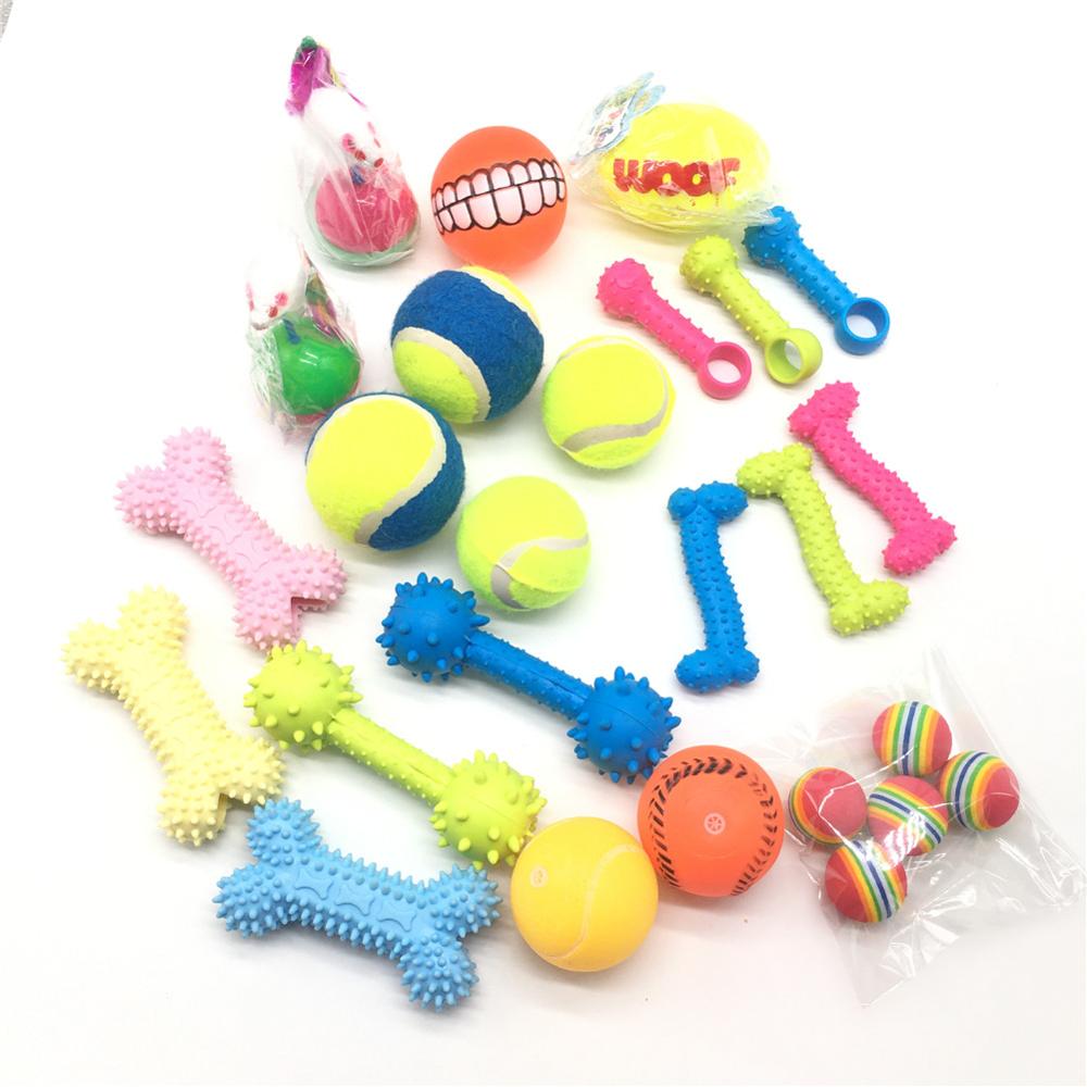Rubber Dog Toy with Thorn Bone Rubber Molar Teeth Pet Toy Dog Bite Resistant Molar Training