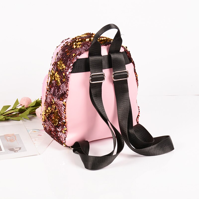Mode Meisje Pailletten School Rugzak WomenTravel Rugzakken Kids Rugzak Kinderen Sequin Bag mochila feminina