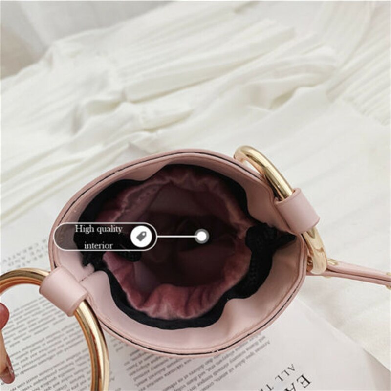 Children Baby Cylinder Single Shoulder Bag Cute Storage Bag Mini Casual Messenger