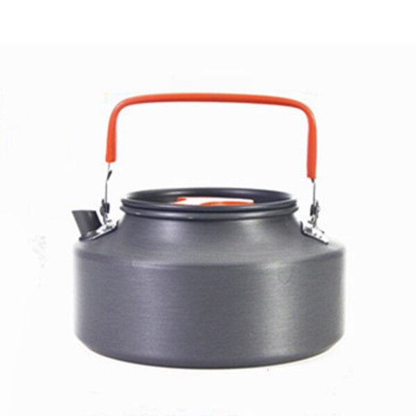 Hiker's camping cooker, 3 pieces/set of frying pan, kettle, boiling pan, aluminum portable folding camping pan mess kit: D