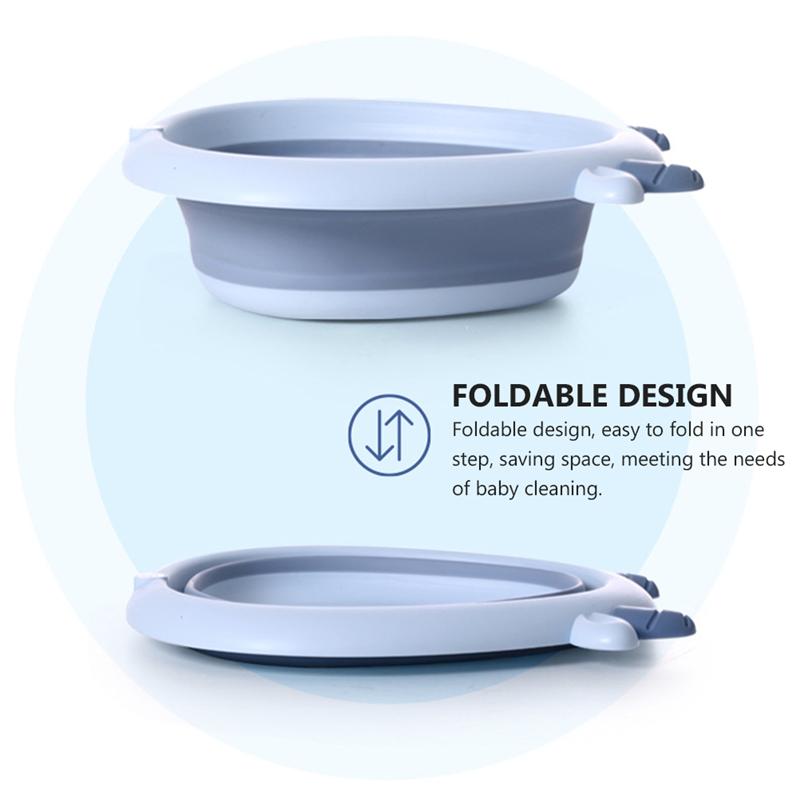 kreskówka składana wanna dla dzieci umywalka robić mycia przenośna umywalka robić mycia twarzy wanny robić stóp akcesoria łazienkowe dla dzieci