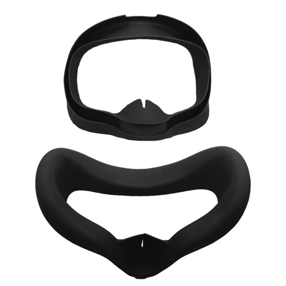 Soft Anti-sweat Silicone Eye Mask Case Cover Skin for Oculus Quest 2 VR Glasses Face Eye Cover Pad