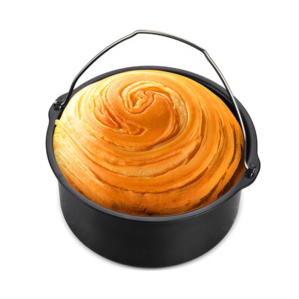 Replacement Air Fryer Frying Dish Baking Pan Rack Tray make french fries, a pizza or pancakes Assorted Accessories