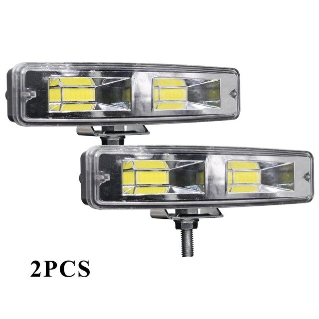 2PCS 12V 54W Wrok Light led bar LED lightbar 3030 LED 18SMD for Truck Tractor SUV 4x4 Car Led Headlights Lighting Spot work bar: 48W WORK LIGHT 2PCS