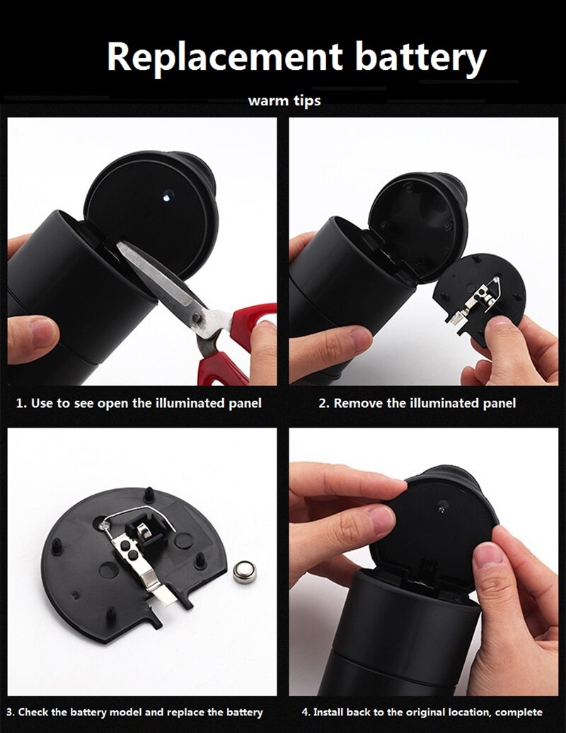 4S Winkel Auto Asbak Auto Accessoires