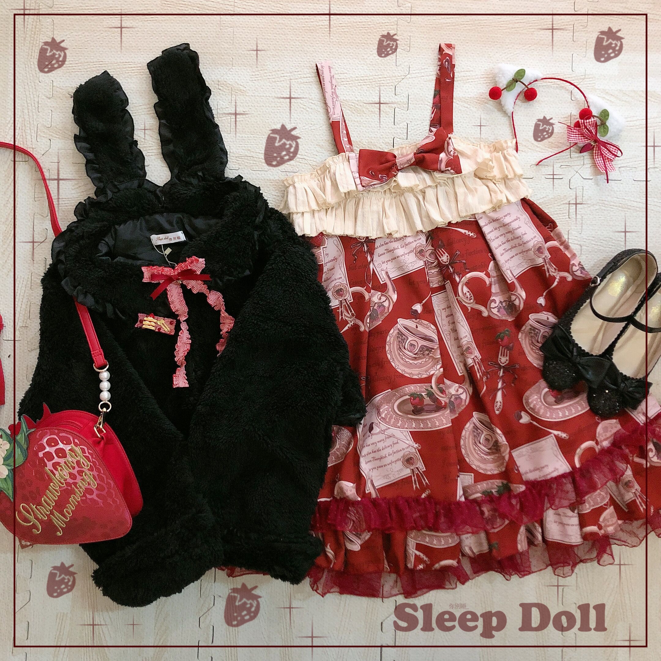 Manteau Lolita gothique pour fille, veste lolita d&#39;hiver, tenue douce, garde au , style collégien, top à la
