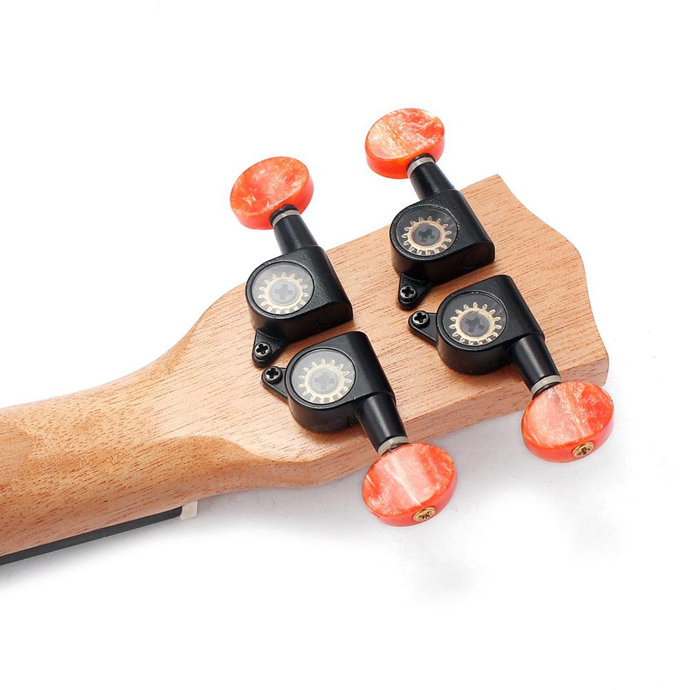 Mini guitare de poche en bois de séquoia, Ukulele 4 cordes, Mini Instrument de musique hawaïen, jouet avec sac, pour enfants, 17 pouces