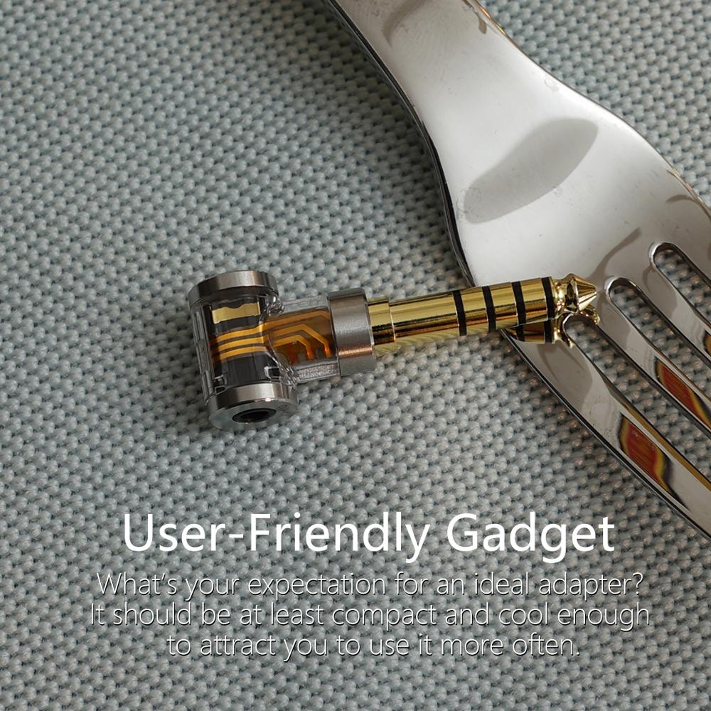 DD ddHiFi DJ35A DJ44A 2.5mm Balanced female to 4.4mm Balanced Male/3.5mm single end Male adapter use for HIFIMAN FiiO etc.