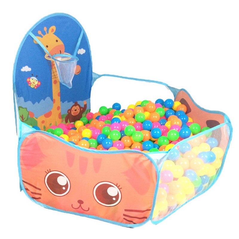 3 Teile/los Baby Laufstall Tragbare Laufstall für Kinder Klapp Baby Spielplatz Kind Zelt mit Krabbeln Tunnel Ball Pool Baby Park: QC0031-1