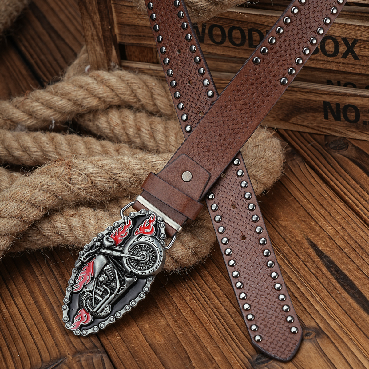Masculino e feminino-Western-Cowboy-PU Couro-Cintos - Cinto de cavalo vintage com fivela gravada floral para jeans: Verde