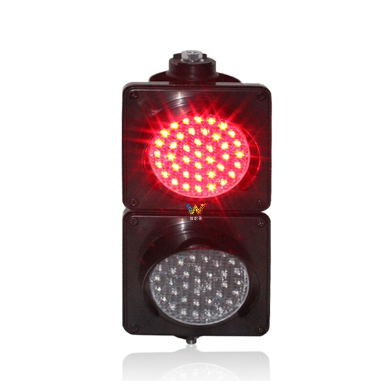 DC12V 100mm mini traffic signal led traffic light for school teaching and packing lots