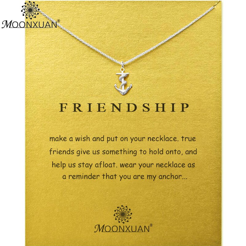 Dogeared Touw Anker Jezelf Choker Gold Verklaring Ketting Sieraden Ketting Vrouwen Collares Colar Kolye Collier Ketting Bijoux: N-Anchor-B-Sliver