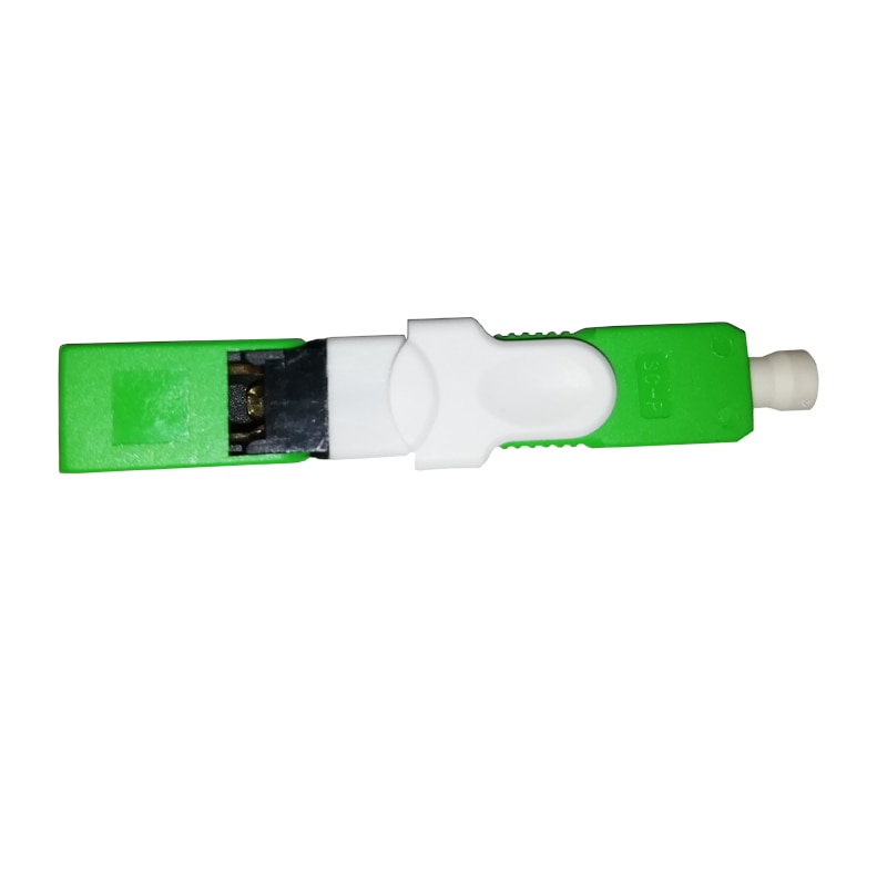 Conector ZHWCOMM de 50 Uds FTTH ESC250D SC APC conector único modelo integrado óptico fibe conector rápido