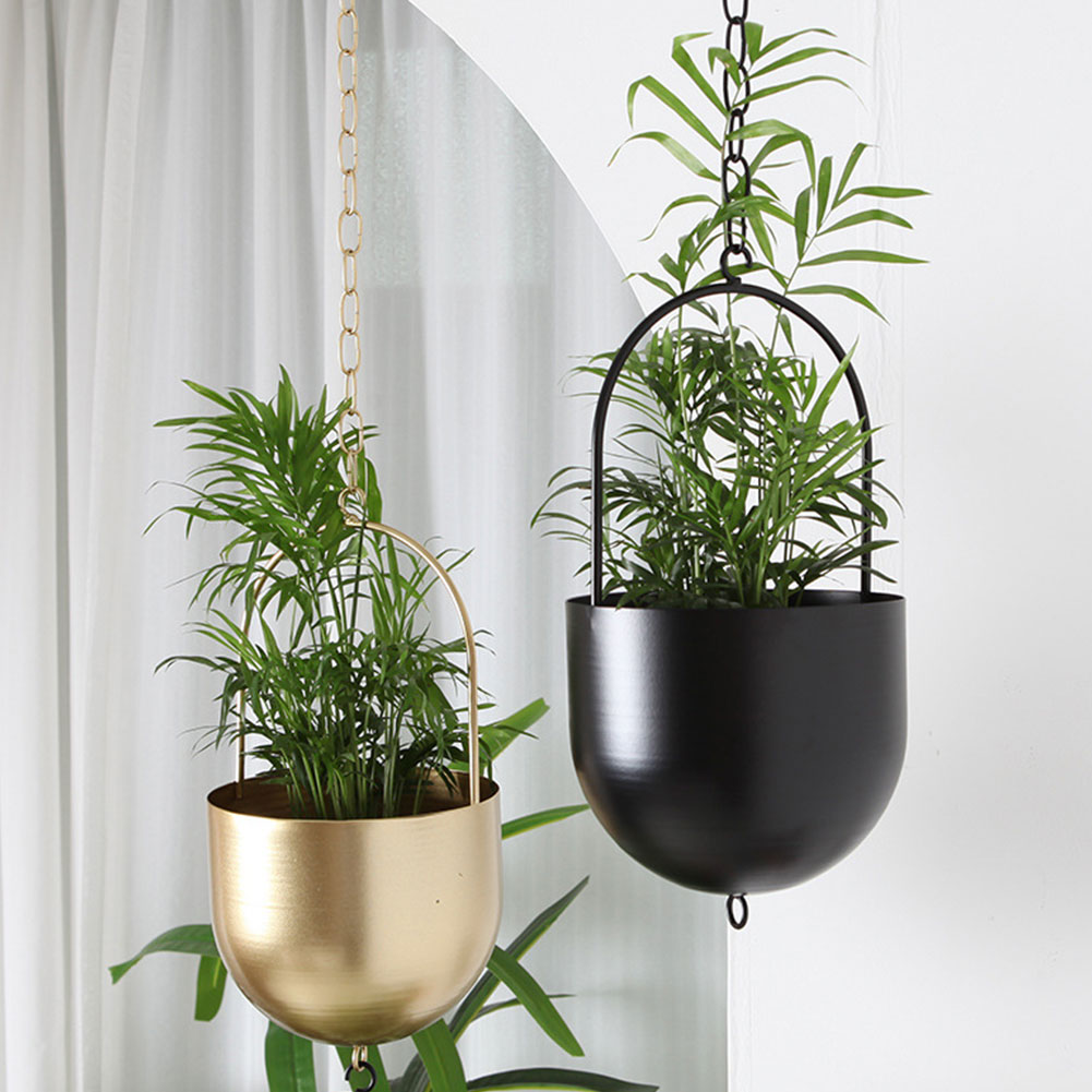 Hängende Pflanz gefäße moderne Blumentopf behälter minimalistisch ische hängende Pflanzen körbe für drinnen draussen Garten balkon