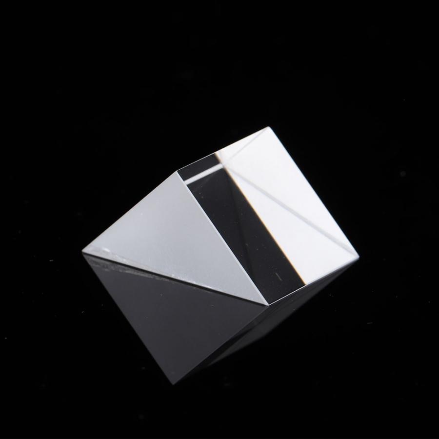 Prism K9 Triangular Optical Glass Triangular Prism for Teaching Tool