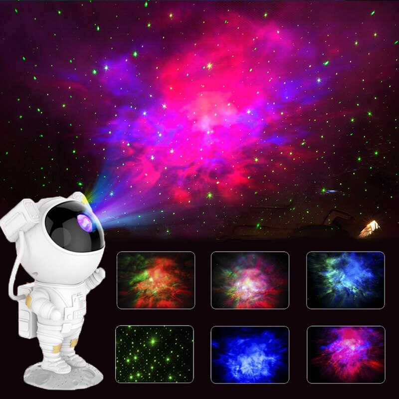 Galaxy Projector Lamp Astronaut Sterrenhemel Nachtlampje Voor Thuis Slaapkamer Room Decor Astronaut Decor Armaturen Kinderen