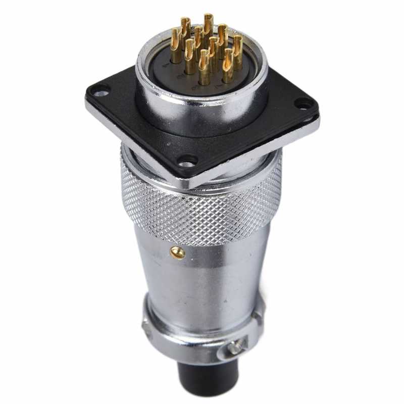 Aviation Plug Connector WS24 Aviation Connector Pin Male Plug Female for Industrial Needs