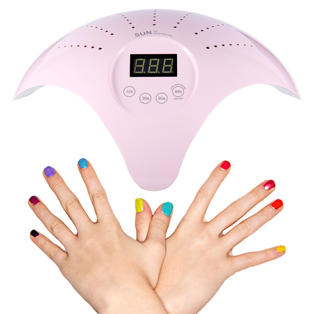 ZON 48 W/72 W Dual LED UV Lamp Droger UV LED Lamp Nagel Gel Lamp Droger Lampa Led manicure voor Alle Gels Nail Kit lampara