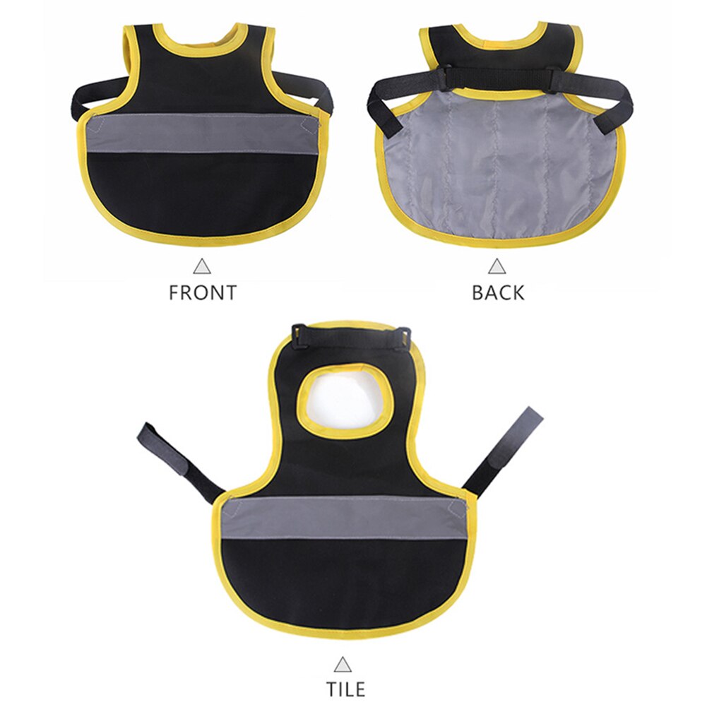 Pet Reflective Vest Chicken Harness Clothes Poultry Hen Adjustable Saddle Apron Feather Protection Holder For Chicken And Duck