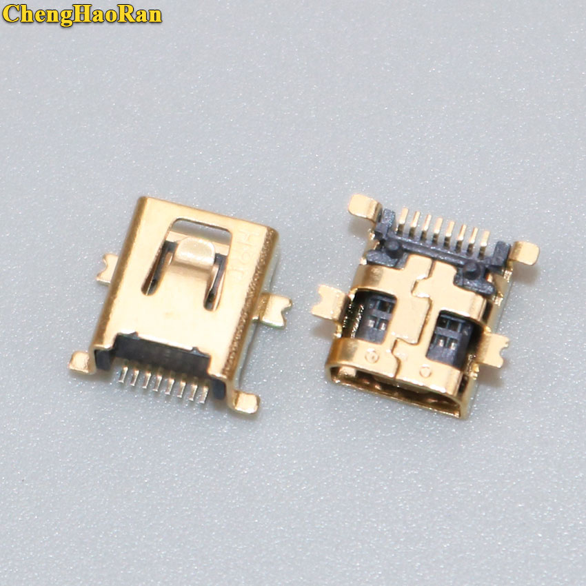 ChengHaoRan 1-10 stücke 4 füße SMT 8 pin Mini USB Jack buchse Anschluss Stecker V3 port für Nikon digital Kamera etc