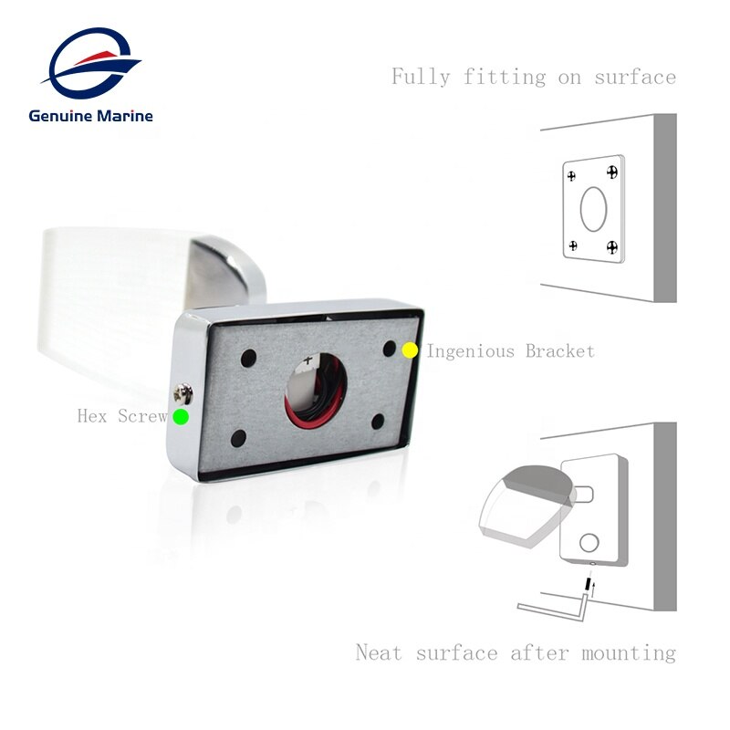 2 Stuks Marine Boot 12V 24V Verstelbare Roterende Moderne Muur Decoratieve Led Leeslamp