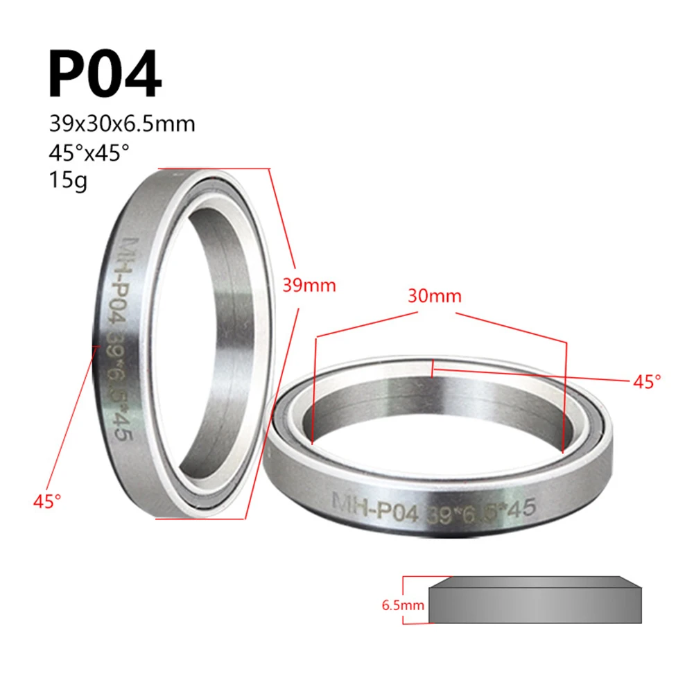 Fahrrad-Headset-Lagerbier, 1,5 1 1/8 Zoll, 45/36 Winkel, Fahrrad-Lenklager, 38/39/41/44/49/52 mm, Radfahren-Headset-Lagerbier: Gelb