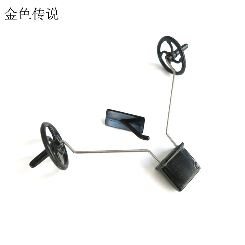 Fixed-wing aircraft landing gear Small wheels Rubber band racks Remote control aircraft accessories DIY RC bracket