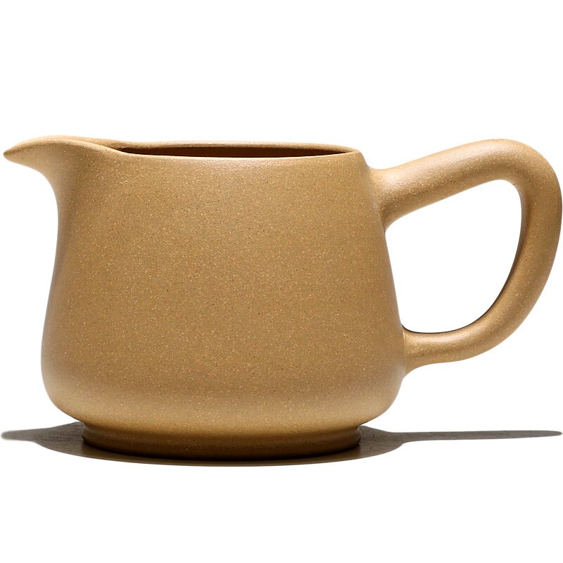TaoYuan 】 yixing undressed ore purple sand cup pure manual kung fu tea fair period of mud making tea cup cup 260 cc