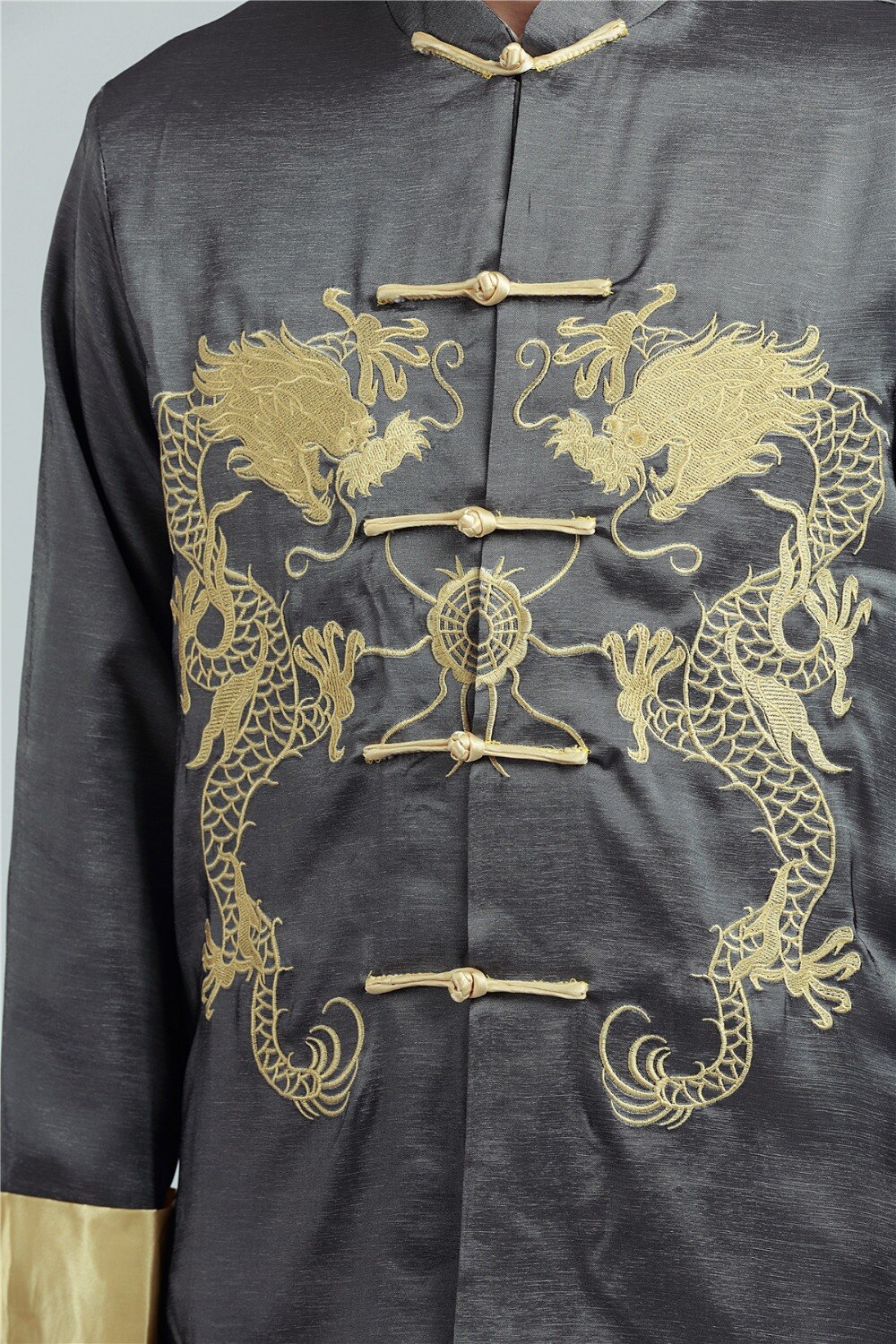 Shanghai Geschichte chinesischen Jacke für männer chinesische traditionelle kleidung drachen Shirt Chinesisch traditionell Drache jacke Mann