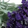 Artificial Provence Lavender Silk Flower Bouquet Wedding Home Party DIY Decor 10 Heads Purple Light Fragrance Home Garden Decors