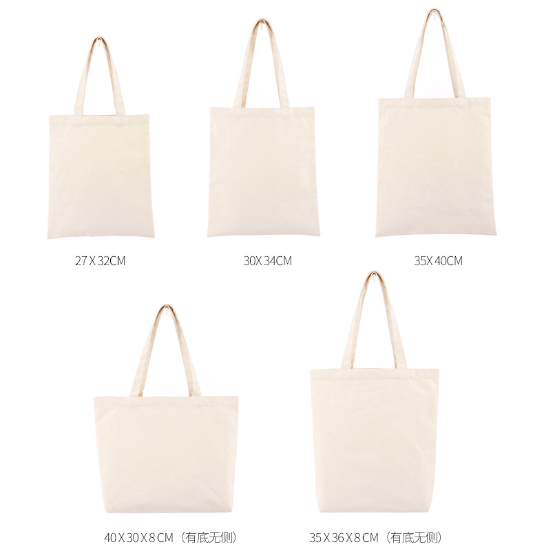 Eco Canvas Tote Bag Handbag Reusable Cotton Shopping Bag Foldable Eco BAGS Fabric Cloth Bag for Market Shopping Bags