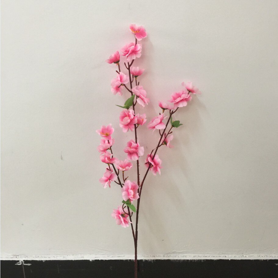 1 stk 65cm gør-det-selv dekorative ferskengren kunstig ferskentræ blomstergren blomst hjemmedekoration bryllup rekvisitter: 3.   65cm