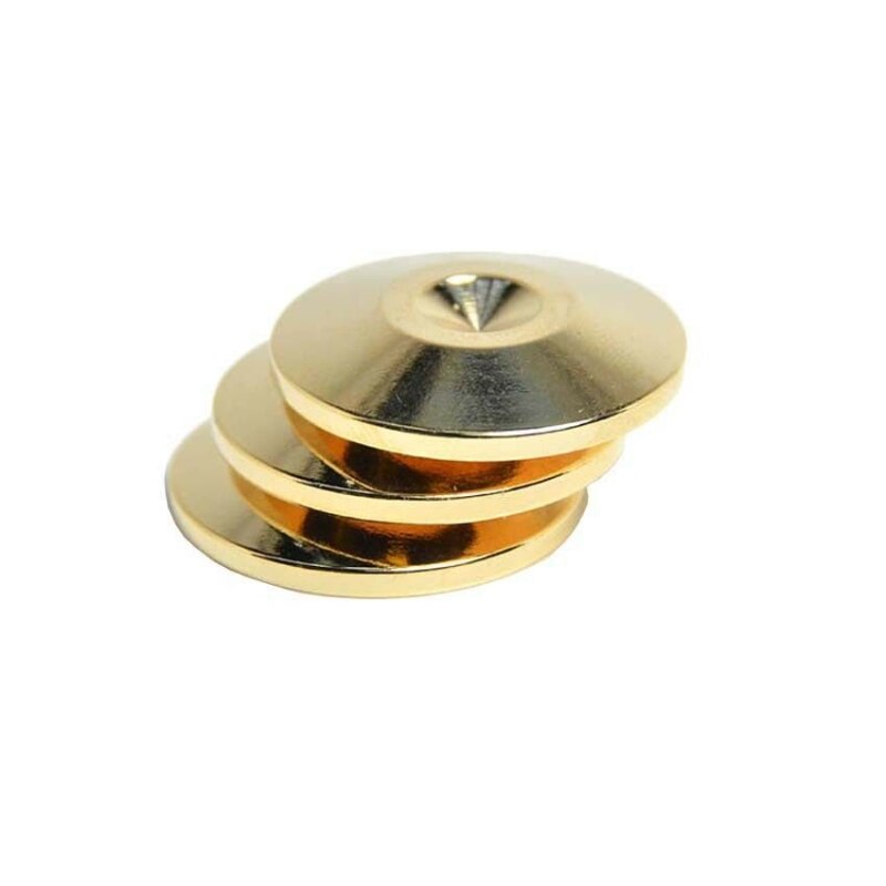 Hifi Speaker Connector Golden Plug Audio Sound Faceplate Wall Outlet For Home Theater System