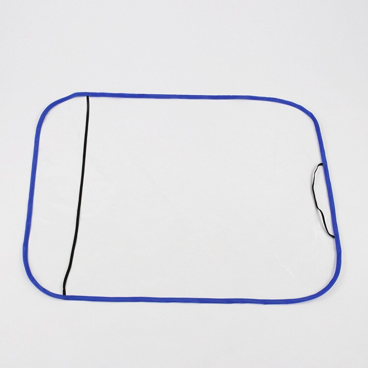 Osłona ochronna na tył siedzenia samochodowego dla dzieci dzieci dziecko anty błoto brud fotel samochodowy poszewka na poduszkę kopnięcie mata Podkładka akcesoria samochodowe: Niebieski