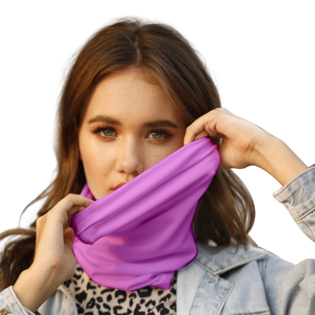 Schal Sommer 1 + 2 stücke draussen Radfahren Anti UV Staub Bandana Gesicht Abdeckung Hals Gamasche Schal mit Filter Frauen