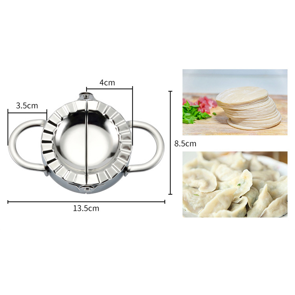 Populaire Creatieve Make Gadgets Dumplings Model Keukengerei Bakken Tool Hand Knijpen Dumplings Artefact Cirkel Ronde Prop