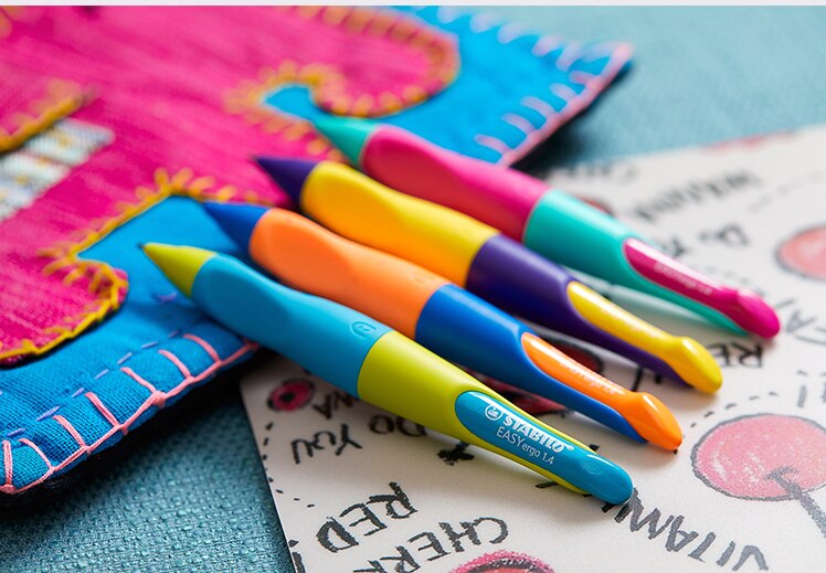 Stabilo Easyergo Mechanical Pencil 1.4mm Pencil Lead Left Right Hand Holding Automatic Pencils for Kids