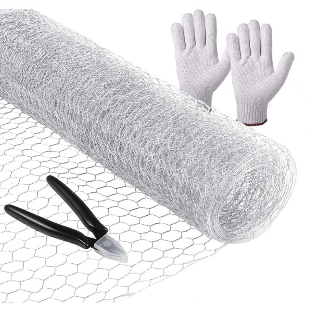 Draad Mesh Zeshoekige Met Compact Gaten Metalen Huishoudelijke Kip Draad Voor Farm