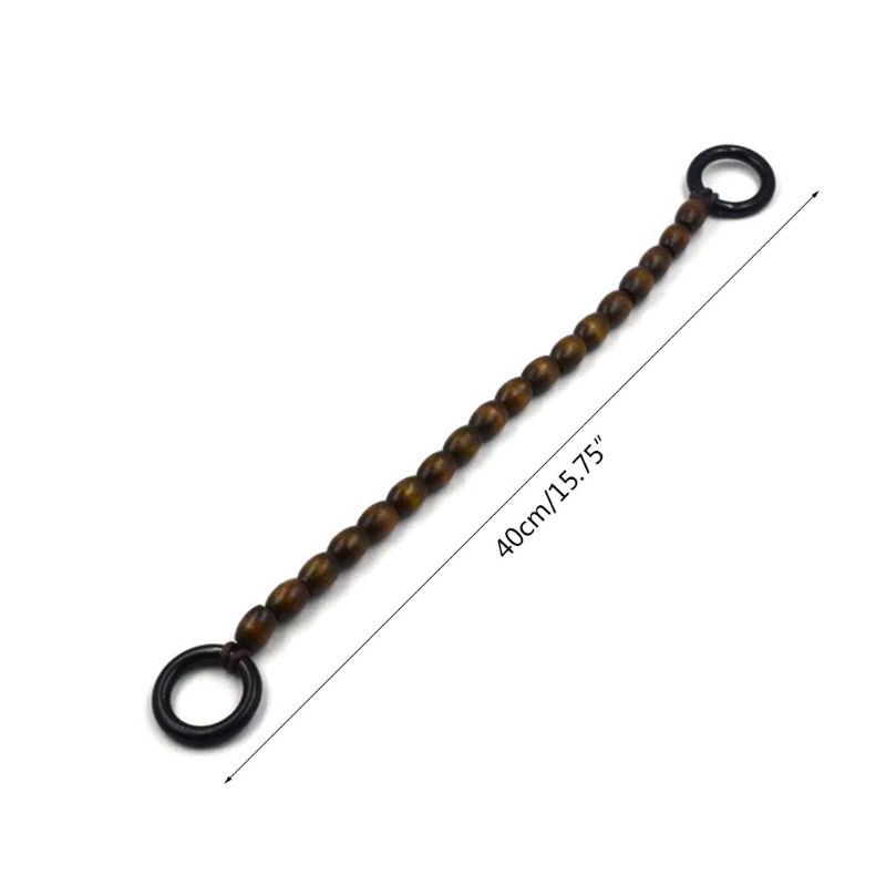 40 cm Houten Kralen Touw DIY Tas Handtassen Tas Wraped Handvat Purse Voor Maken Tas