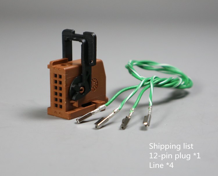 Applicable to Peugeot Citroen 12-pin screen plug screen plug screen socket screen connector