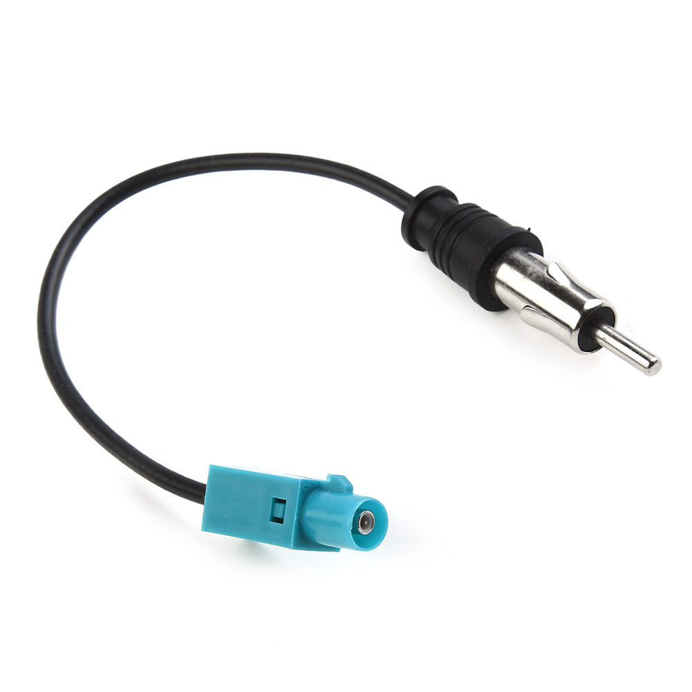 Adaptador de antena de Radio para coche, convertidor de Audio para unidad principal estéreo de coche, 1 piezas, enchufe Z a enchufe DIN para antena FM/AM