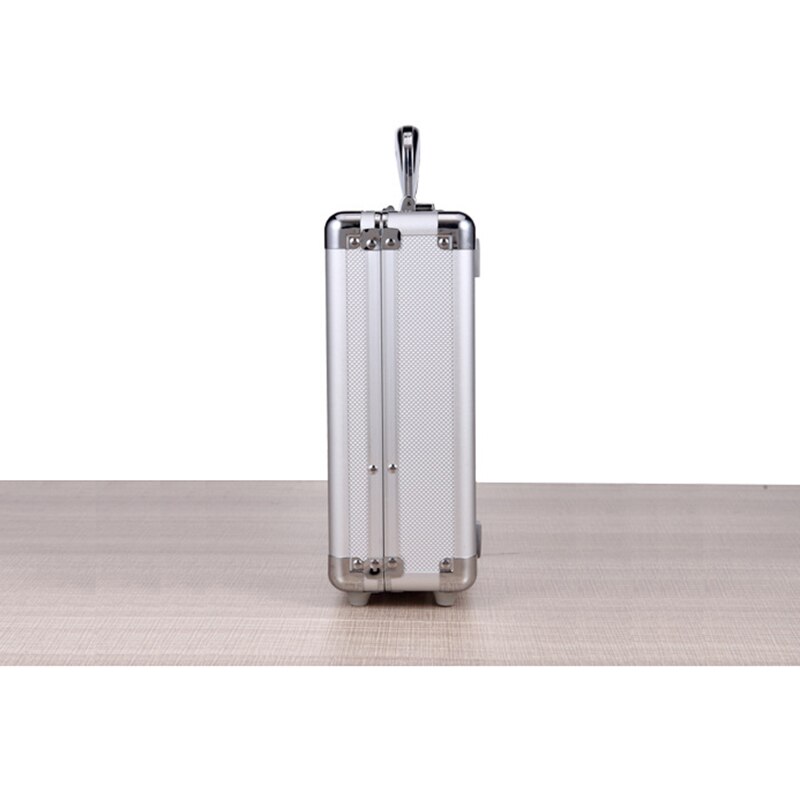360*240*100mm Aluminum Alloy Tool Box Portable Password Hardware Toolbox Impact Resistant Safety Case