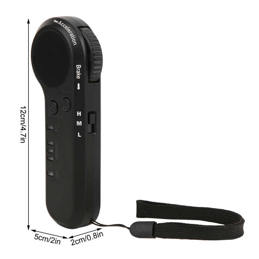 2.4ghz dedo universal controle remoto com fonte de alimentação luz indicadora para skate elétrico longboard