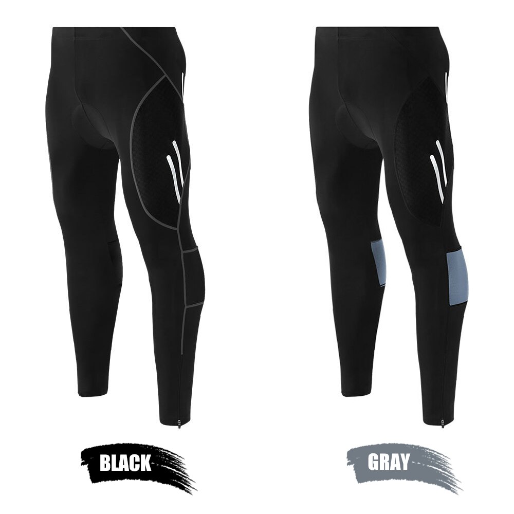 Men's Cycling Bike Pants 4D Padded Long Bicycle Compression Tights Breathable Trousers Cycling Pants Cycling
