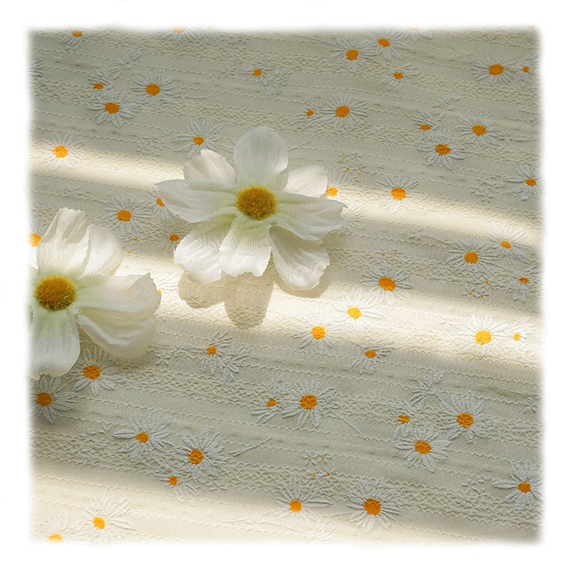 Charming Cotton Floral Fabric Per Meter DIY Sewing Crafts Woman Children Clothing Dress Cloth Supplies 100*145cm