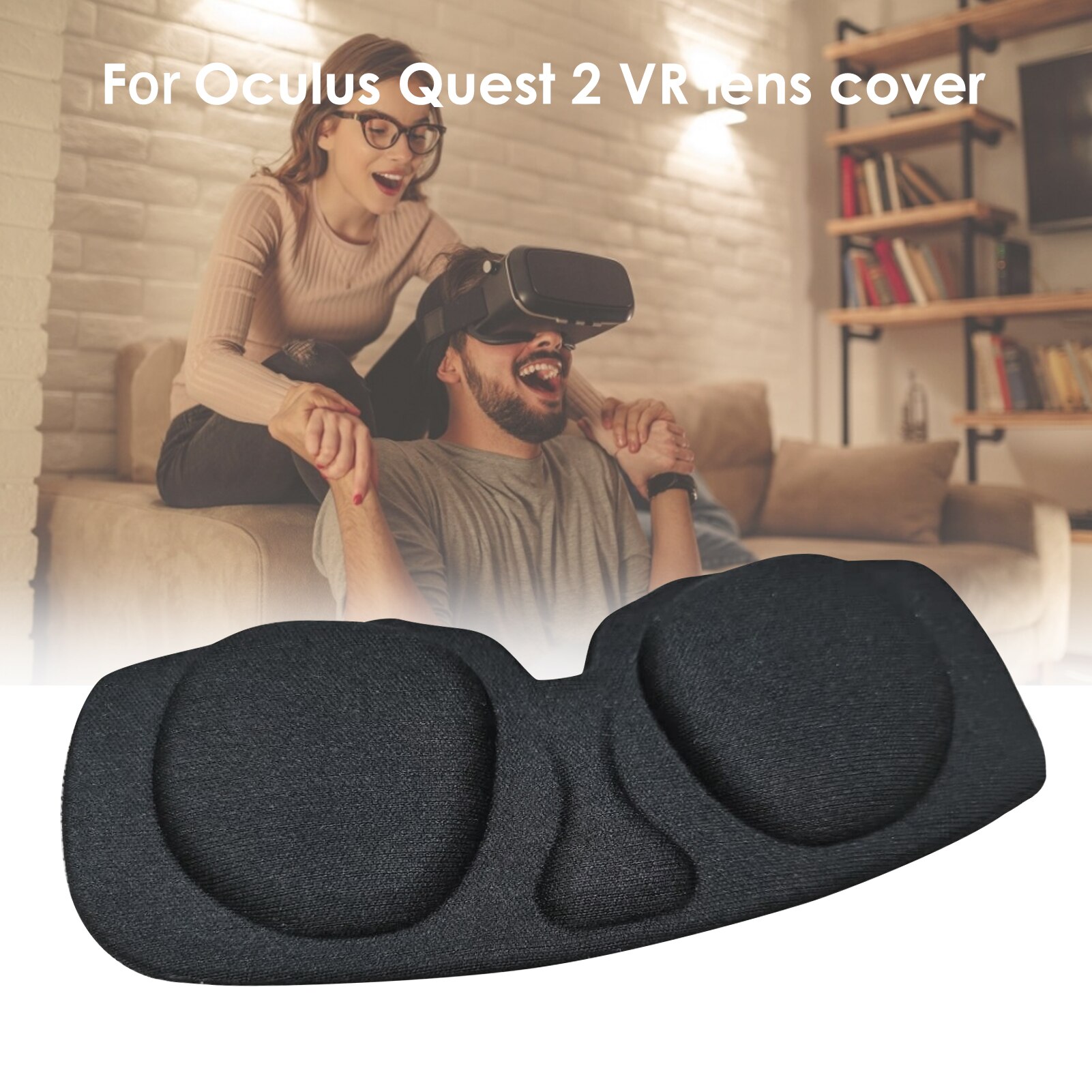 Kratzfeste vr-objektivhülle für oculus quest 2 vr , objektivschutzhülle, staubdichte objektivkappe für oculus quest 2 vr, zubehör