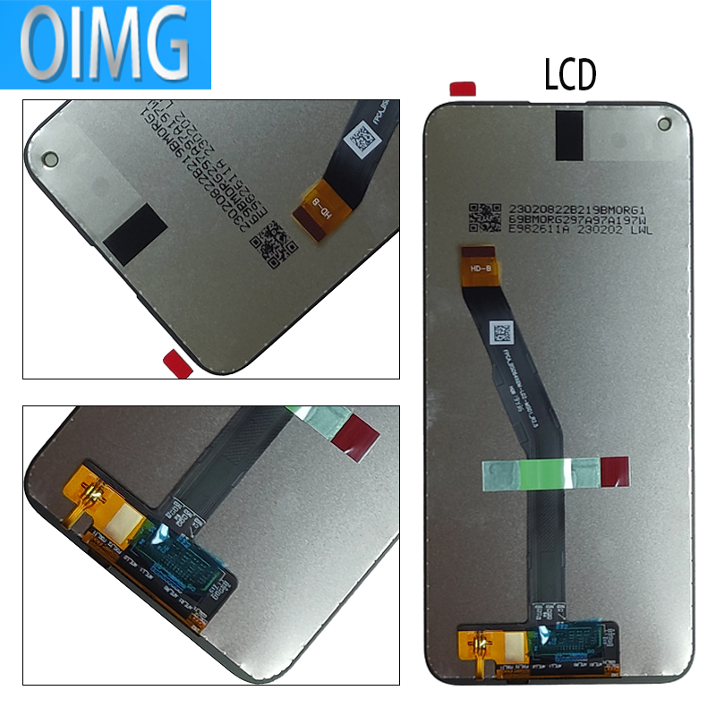 Originale per Huawei P40 Lite E Schermo LCD con Telaio tocco schermo Modelli arte L28 L29 L29N Pannello Digitizer Parti di Ricambio: Linen