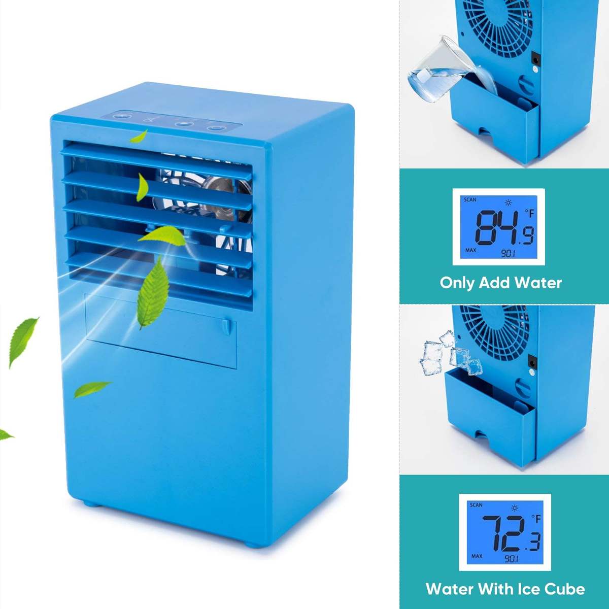 Mini Portable Air Conditioner Humidifier with Wate... – Grandado