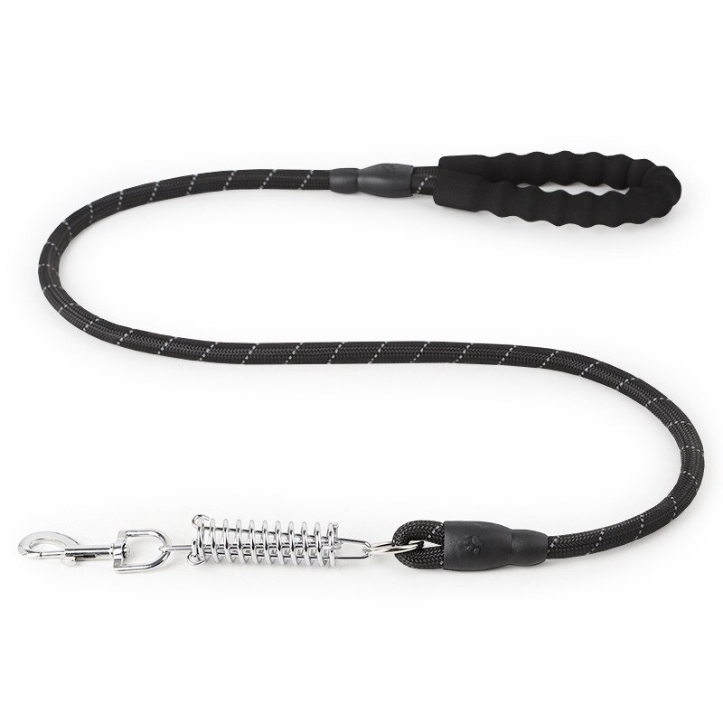 EVA Reflective Rope Spring Pet Leashes Clothes Supporting Extended Dog Leash Cushioning Elastic Dog Rope