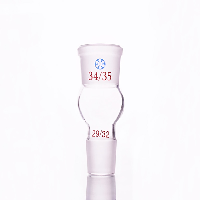 Borosilicaatglas Joint, Vrouwelijke 34/35, Mannelijke 29/32, Glas verminderen Adapter, B type connector